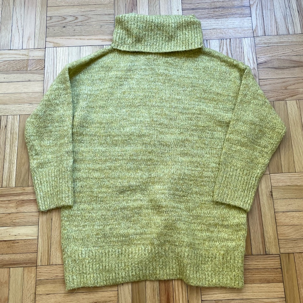 Topshop Oversized Roll Neck Turtleneck Sweater Dress Size XS UK / 0-2 US